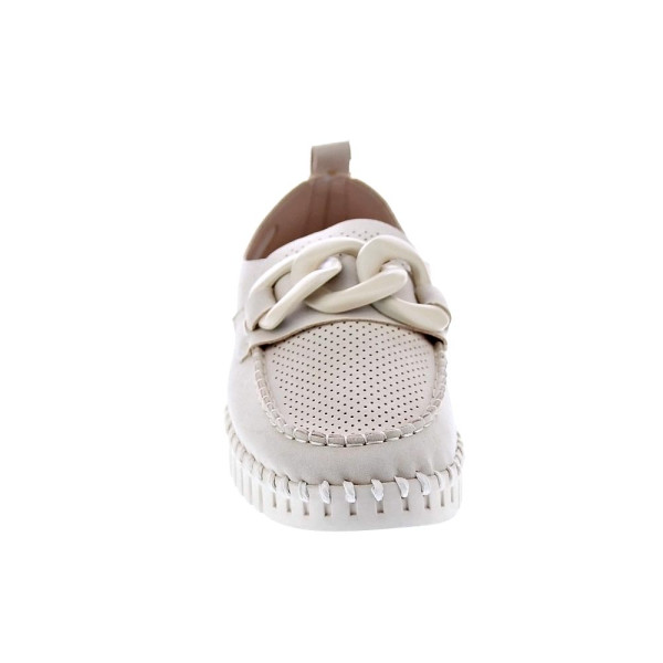 Mocasines Ilse Jacobsen zapatos Mujer modelo Tulip 3884 Beige 