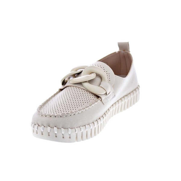 Mocasines Ilse Jacobsen zapatos Mujer modelo Tulip 3884 Beige 