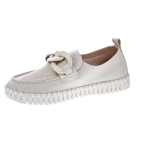 Mocasines Ilse Jacobsen zapatos Mujer modelo Tulip 3884 Beige 