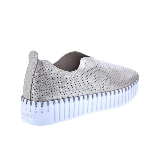 Mocasines Ilse Jacobsen zapatos Mujer modelo 3577 Plata 