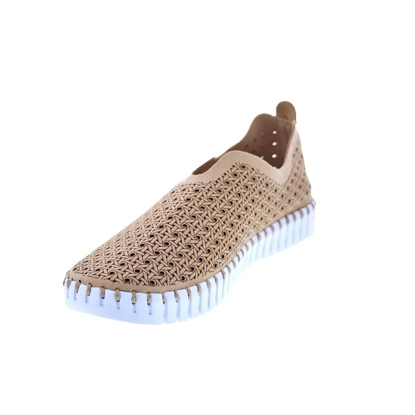 Mocasines Ilse Jacobsen zapatos Mujer modelo Tulip 4031 Beige 