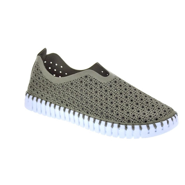 Mocasines Ilse Jacobsen zapatos Mujer modelo Tulip 4031 Verde 