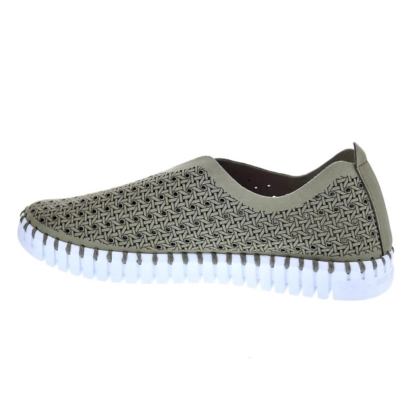 Mocasines Ilse Jacobsen zapatos Mujer modelo Tulip 4031 Verde 