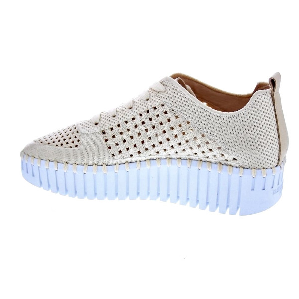 Zapatillas Ilse Jacobsen zapatos Mujer modelo Tulip 4271 Beige Cordón