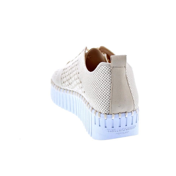 Zapatillas Ilse Jacobsen zapatos Mujer modelo Tulip 4271 Beige Cordón