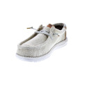 Mocasines Hey Dude zapatos Hombre modelo Wally Jute Gris Elástico
