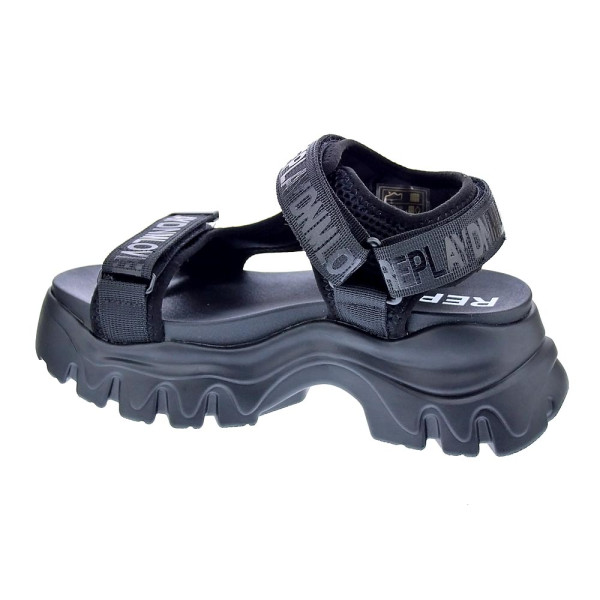 Sandalias Replay zapatos Mujer modelo Juyce Sporty Negro Velcro