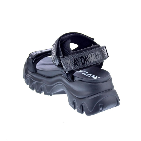 Sandalias Replay zapatos Mujer modelo Juyce Sporty Negro Velcro