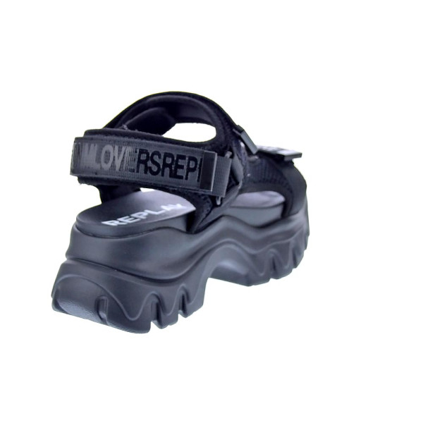 Sandalias Replay zapatos Mujer modelo Juyce Sporty Negro Velcro