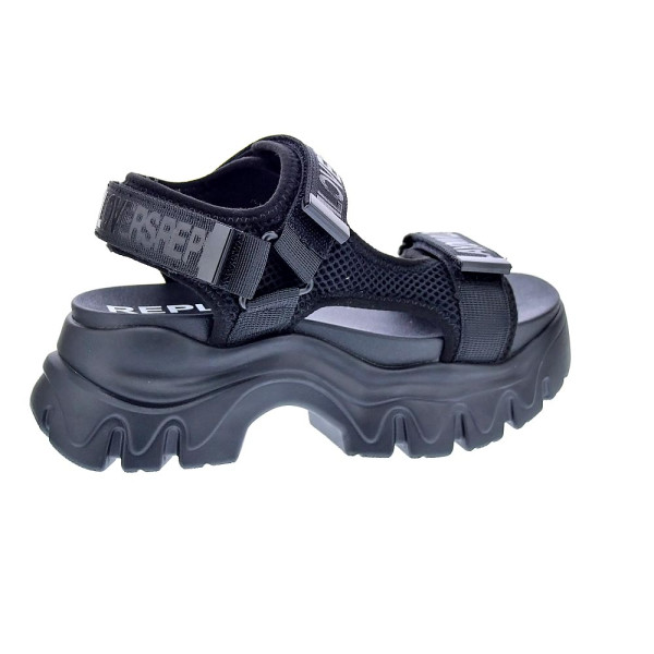 Sandalias Replay zapatos Mujer modelo Juyce Sporty Negro Velcro