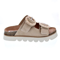 Sandalias No Name zapatos Mujer modelo Sandy Slap Rosa Hebillas