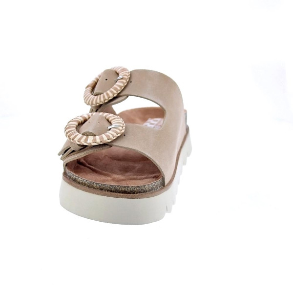 Sandalias No Name zapatos Mujer modelo Sandy Slap Rosa Hebillas