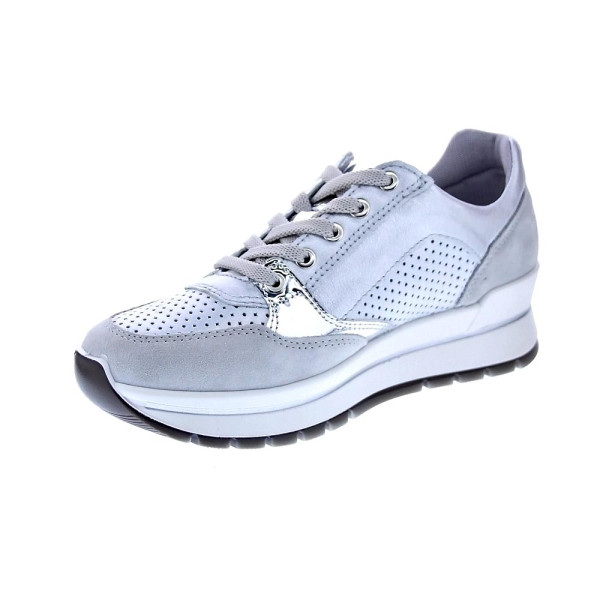 Zapatillas Igi zapatos Mujer modelo 7660744 Plata Cordón