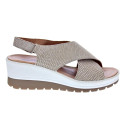 Sandalias Igi zapatos Mujer modelo 7664722 Beige Velcro