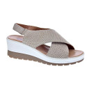 Sandalias Igi zapatos Mujer modelo 7664722 Beige Velcro