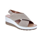 Sandalias Igi zapatos Mujer modelo 7664722 Beige Velcro