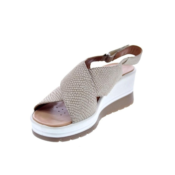Sandalias Igi zapatos Mujer modelo 7664722 Beige Velcro