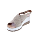 Sandalias Igi zapatos Mujer modelo 7664722 Beige Velcro