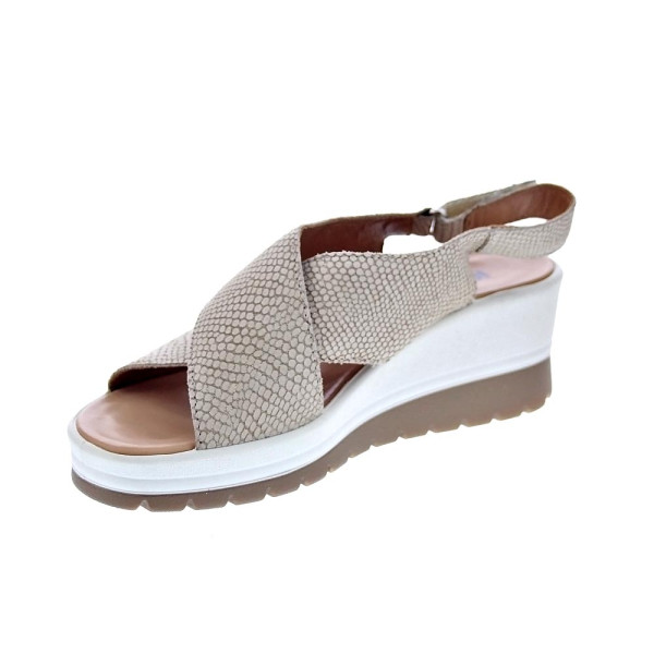 Sandalias Igi zapatos Mujer modelo 7664722 Beige Velcro