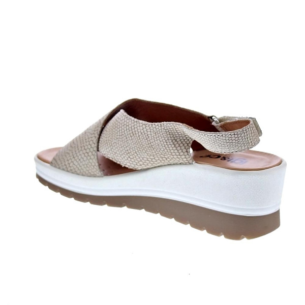 Sandalias Igi zapatos Mujer modelo 7664722 Beige Velcro
