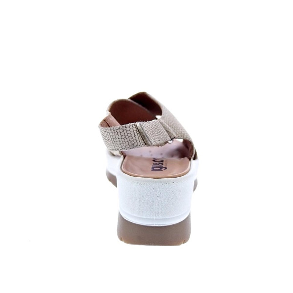 Sandalias Igi zapatos Mujer modelo 7664722 Beige Velcro