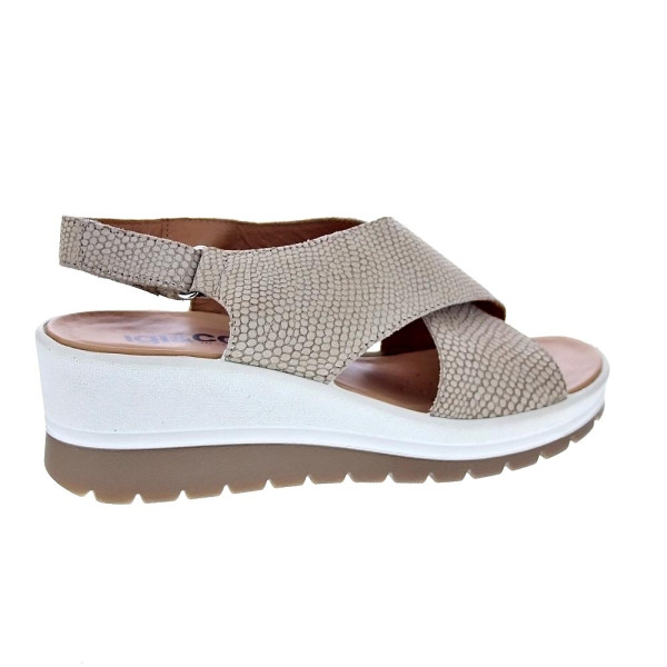 Sandalias Igi zapatos Mujer modelo 7664722 Beige Velcro