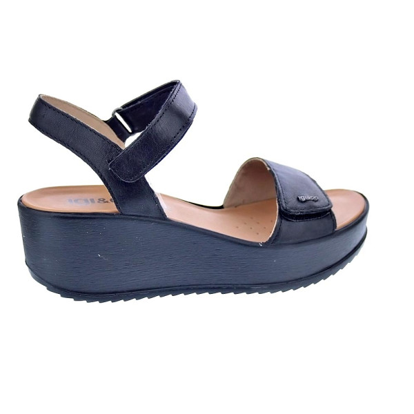 Sandalias Igi zapatos Mujer modelo 7665600 Negro Velcro