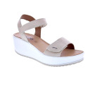Sandalias Igi zapatos Mujer modelo 7665611 Beige Velcro
