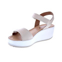 Sandalias Igi zapatos Mujer modelo 7665611 Beige Velcro