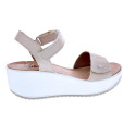 Sandalias Igi zapatos Mujer modelo 7665611 Beige Velcro