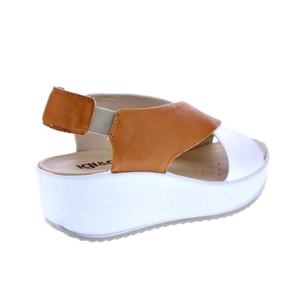 Sandalias Igi zapatos Mujer modelo 7665733 Blanco Elástico