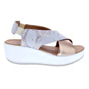 Sandalias Igi zapatos Mujer modelo 7665755 Plata Elástico