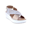 Sandalias Igi zapatos Mujer modelo 7665755 Plata Elástico