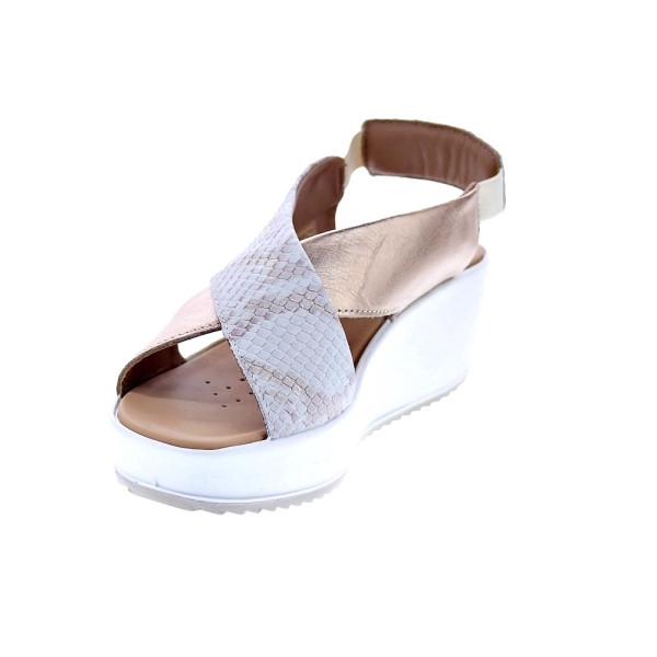 Sandalias Igi zapatos Mujer modelo 7665755 Plata Elástico