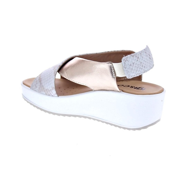 Sandalias Igi zapatos Mujer modelo 7665755 Plata Elástico