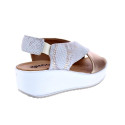 Sandalias Igi zapatos Mujer modelo 7665755 Plata Elástico