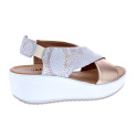 Sandalias Igi zapatos Mujer modelo 7665755 Plata Elástico