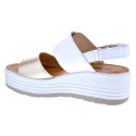 Sandalias Igi zapatos Mujer modelo 7667322 Blanco Velcro