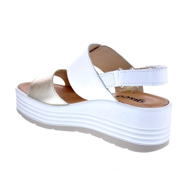 Sandalias Igi zapatos Mujer modelo 7667322 Blanco Velcro