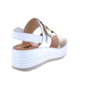 Sandalias Igi zapatos Mujer modelo 7667322 Blanco Velcro
