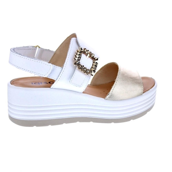 Sandalias Igi zapatos Mujer modelo 7667322 Blanco Velcro