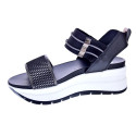 Sandalias Igi zapatos Mujer modelo 7677500 Negro Velcro