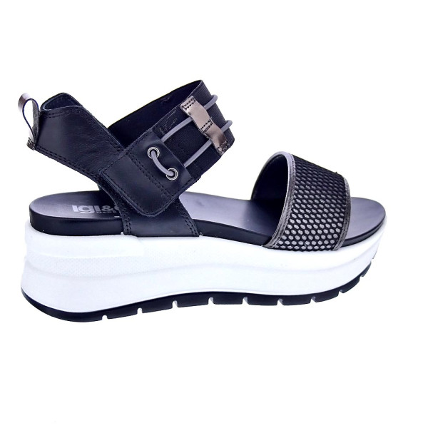 Sandalias Igi zapatos Mujer modelo 7677500 Negro Velcro