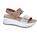 Sandalias Igi zapatos Mujer modelo 7677644 Beige Velcro