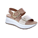 Sandalias Igi zapatos Mujer modelo 7677644 Beige Velcro