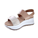 Sandalias Igi zapatos Mujer modelo 7677644 Beige Velcro