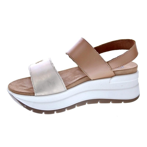 Sandalias Igi zapatos Mujer modelo 7677644 Beige Velcro