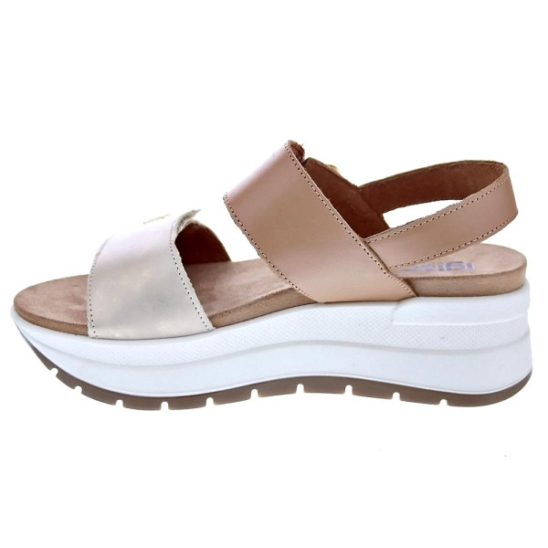 Sandalias Igi zapatos Mujer modelo 7677644 Beige Velcro