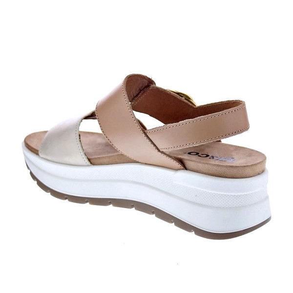 Sandalias Igi zapatos Mujer modelo 7677644 Beige Velcro