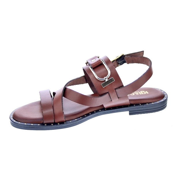 Sandalias Igi zapatos Mujer modelo 7685511 Marrón Hebilla